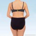X-Sunshine Sexy Women High Waisted Bikini Sets Printed Swimwear Retro Halter Swimsuits Bathing Suits Beachwear Style 1 B07DHMM79G